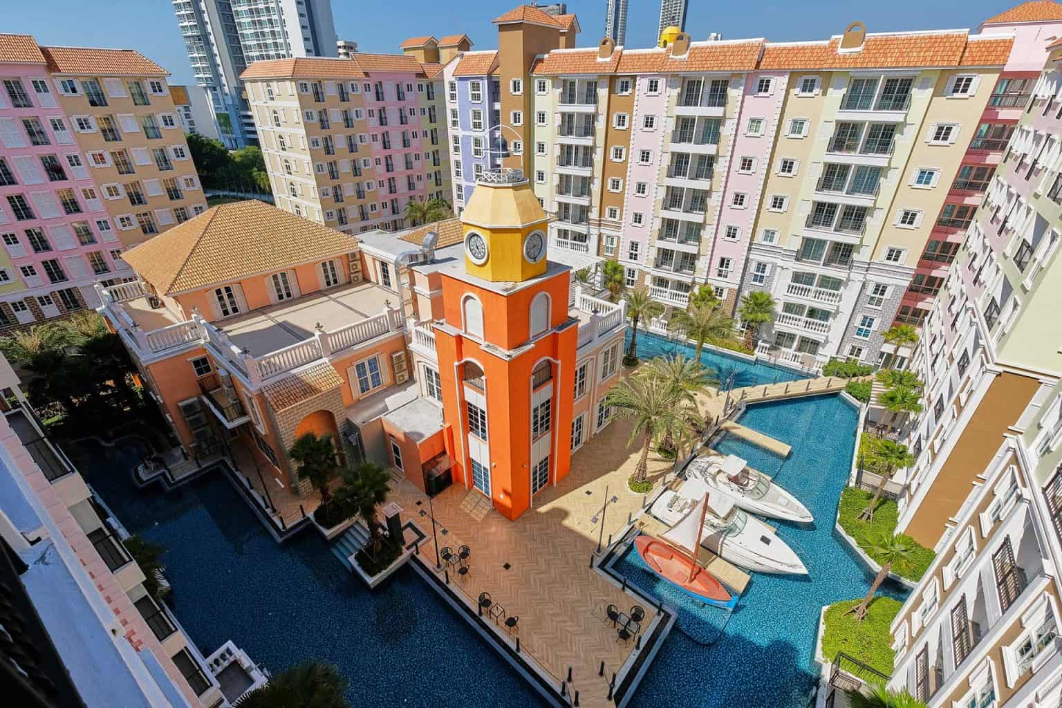 Seven Seas Cote d Azur Mediterranean Condo Resort Thailand Luxury Affordable Mediterranean